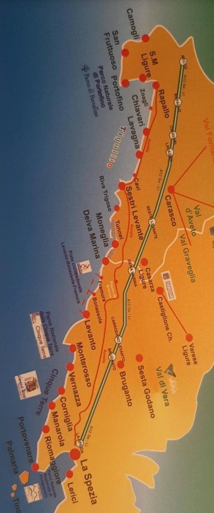 Apartment Ca Marisa Tra Le 5 Terre,sestri Lev E Portofino